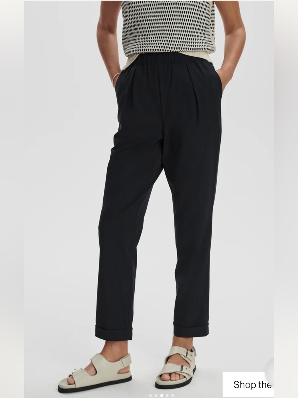 Varley Alana Slim Tapered Cuff Pant 27”